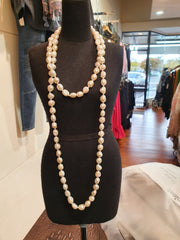 KC Long Pearl Necklace